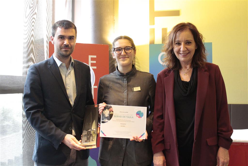 Laia Matas guanya el Concurs de Serveis de Restauració del CETT
